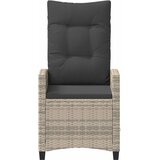  Vrtna stolica 2 pcs Svijetlo siva i tamno siva 56 x 60 x 112 cm | shoptok.hr