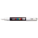  Marker UNI POSCA PC-1M 0.7 - 1 mm white (1) Cene