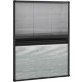  Nabrani zaslon protiv insekata za prozore aluminijski 80x100 cm | Eponuda.com