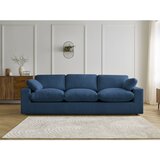Bobochic Paris Plava sofa od samta 250 cm Belair – | shoptok.hr