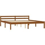 Posteljni okvir medeno rjav iz trdne borovine 180x200 cm, (20606311) | Shoptok.si