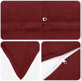  Presvlaka za jastuk 2 pcs HOUTEN Vinska crvena 50 x 80 cm | shoptok.hr