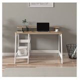 Hanah home Radni sto Country, 120x73x60 cm, Hrast-bijeli | Eponuda.ba