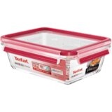 Tefal Staklena posuda sa poklopcem, 1.3 lit., MasterSeal Glass - N1041010, roze | Eponuda.ba