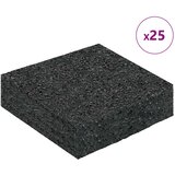  Gumenasti granulatni vanjski pod Crna 9 x 9 x 2 cm Guma | shoptok.hr
