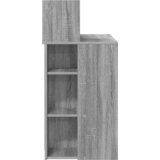  Stol s Policama Siva sonoma 90x48x101.5 cm Konstruirano drvo | shoptok.hr