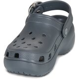 Crocs Classic Platform Dipped Buckle Clg Siva | shoptok.hr