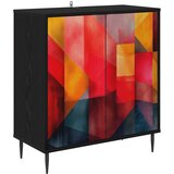  Kreveta HEESCH Crni hrast 69 x 33 x 76 cm Konstruirano drvo | shoptok.hr