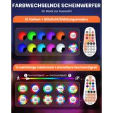 MEIKEE 2x RGB LED reflektor z daljincem | Shoptok.si