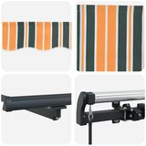  Povlačivi tende Zelena i žuta 350 x 250 cm Poliester i aluminij | shoptok.hr
