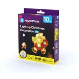 Aigostar LED božićna dekoracija LED/3xAAA Deda Mraz 20cm Slike