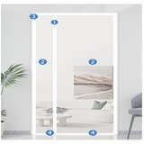 INF Vrata z magnetno mrežo s stranskim odpiranjem White M, (21536941) Cene