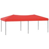 vidaXL Sklopivi šator za zabave 3 x 6 m Crvena | shoptok.hr