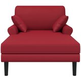  Šezlong Vinska crvena Umjetna koža | shoptok.hr
