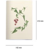  Set bilježnica Miquelrius 142x210 mm Botanical Flora Šivane (crte, čista, točkice) 3/1 MR8326 | shoptok.hr