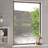 vidaXL Komarnik za okna rjav 80x120 cm Cene