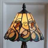  Endon 64196 - Stona lampa Tiffany JAMELIA 1xE14/40W/230V prečnik 20 cm | Eponuda.com