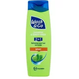 Wash&go Sport Shampoo & Conditioner 200 ml šampon in balzam 2v1
