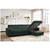 Bobochic Paris Tamno zelena sklopiva kutna garnitura (promjenjiva) Monaco – | shoptok.hr