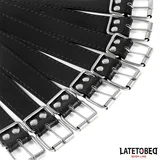 BDSM Line Behind Back Adjustable Harness Black