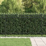  Ograda u obliku prstena Crna 200 x 130 cm | shoptok.hr