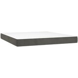 The Living Store Vzmetnica z žepkasto vzmetjo temno siva 180x200x20 cm žamet - Vzmetnica Z Žepkastimi Vzmetmi, (21495537) | Shoptok.si