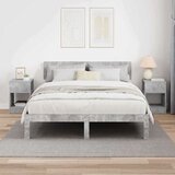  Stranska miza Betonsko siva 30,5 x 30 x 45 cm Konstruiran les, (5000201832) | Shoptok.si
