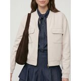 Sinsay Bluza na kopčanje s dodatkom viskoze i džepovima soft touch | shoptok.hr