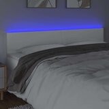  Posteljno vzglavje belo 160x5x78/88 cm umetno usnje, (20952461) | Shoptok.si