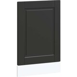 vidaXL Plošča za pomivalni stroj "Porto" črn 45x1,5x67 cm inž. les | Shoptok.si