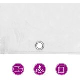  Prozirna cerada s ušicama 4x12 m PVC | shoptok.hr
