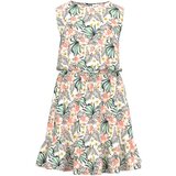 name it Obleka 'Vinaya' rumena / temno zelena / korala / bela | Shoptok.si