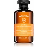 Apivita Holistic Hair Care Orange & Honey revitalizirajući šampon za jačanje i sjaj kose 250 ml