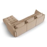 Micadoni Bež kutna garnitura od bouclé tkanine (promjenjiva) Bloom – Home | shoptok.hr