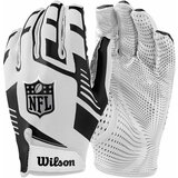 Wilson NFL Stretch Fit Receivers Gloves White/Black | shoptok.hr