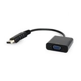 Gembird A-DPM-VGAF-02 DisplayPort to VGA adapter cable, BLACK adapter | Eponuda.com