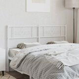  The Living Store Kovinsko vzglavje belo 160 cm - Vzglavje, (21448539) Cene
