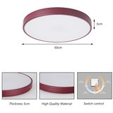  Brilagi - LED stropna svetiljka POOL LED/60W/230V 3000/4000/6000K 50 cm burgundska | Eponuda.com