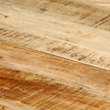  Blagovaonski stol od masivnog grubog drva manga 140x70x75 cm | shoptok.hr