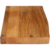 Stolna Mizna plošča z naravnim robom 70x20x3,8 cm trden mangov les, (21411602) | Shoptok.si