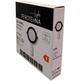 Ferotehna led rasvjeta ugradni panel 12 w 1140 lm dip 3000/4000/6500K IP20 o crni | shoptok.hr