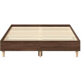  Okvir kreveta bez madraca smeđa boja hrasta 120 x 190 cm | shoptok.hr