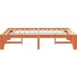  Krevet s daskama s pohranom Smeđa 120 x 190 cm Masivna borovina | shoptok.hr