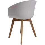 MID.YOU SET NASLANJAČEV, les, umetna masa bela | Shoptok.si
