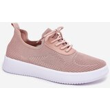 Boto Fabric Slip-on Sports Shoes On Platform Women's Pink Kalyra | Shoptok.si