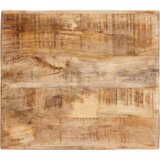 vidaXL Konec mize Rjava trden mangov les | Shoptok.si