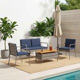  Vrtni set Siva poliratan | shoptok.hr