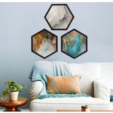 Wallity uramljena slika 6GEN36823, 35x35 cm, 3 dela | ePonuda.com