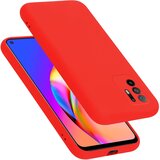 Cadorabo Primer združljiv z OPPO v tekoči rdeči barvi - zaščitni pokrov iz fleksibilnega silikona TPU, (20694525) | Shoptok.si