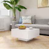  Stolić za kavu bijeli 60 x 60 x 31 5 cm od iverice Cijene